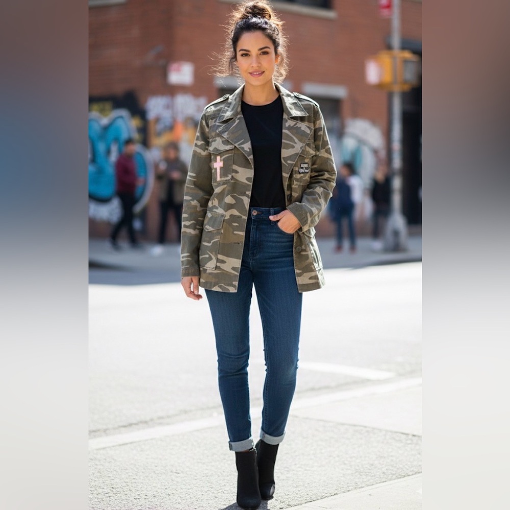 Camouflage Custom Utility Jacket